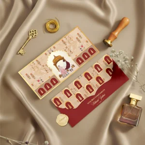 Anand Karaj Gold Foil Money Envelopes