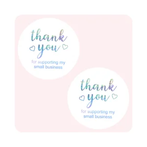 Thank You Stickers Roll for Small Business